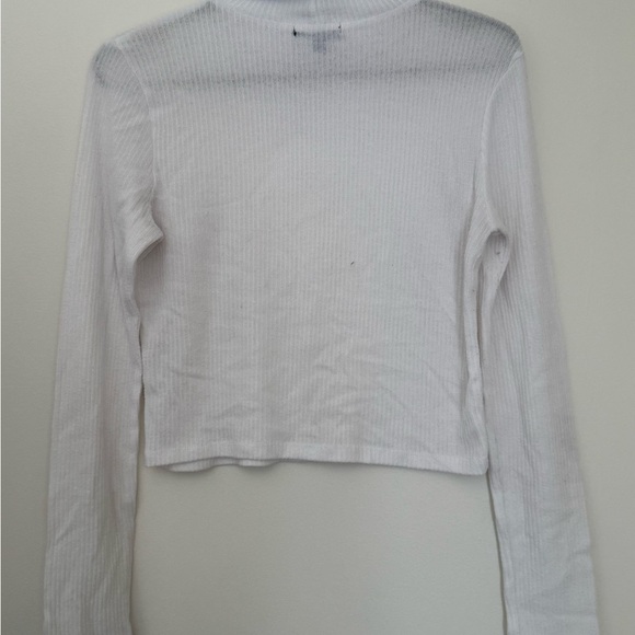 Ambiance White Long Sleeve Tee - Picture 4 of 5